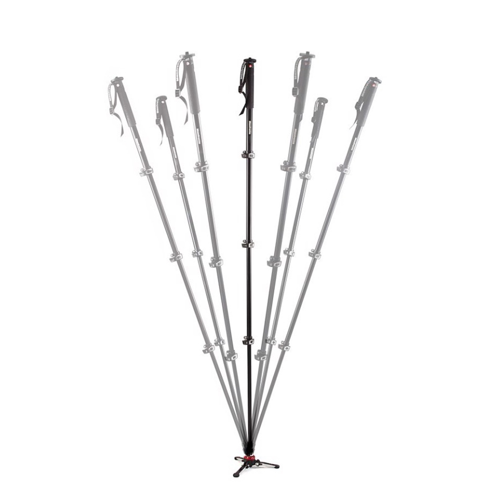 Manfrotto XPRO Video-Einbeinstativ Aluminium mit K