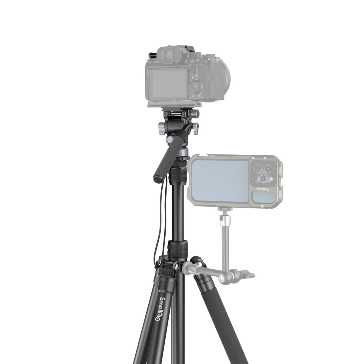 SmallRig 4319 FreeBlazer Videostativ aus Aluminiumlegierung CT190