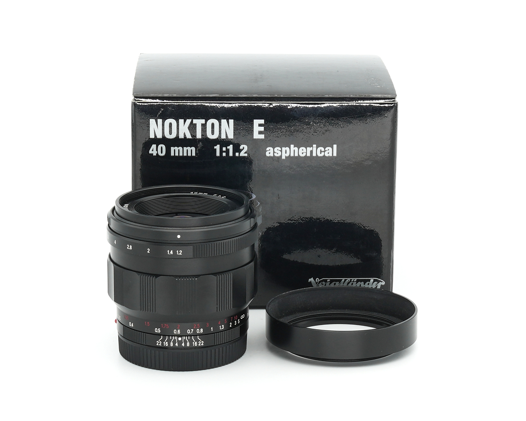 Voigtländer Nokton 40mm 1.2 ASPH. Sony E-Mount Retoure, wie neu #49914**