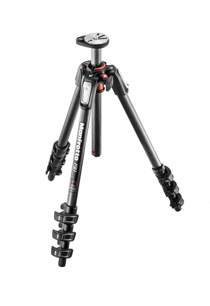 Manfrotto 190 Carbon Stativ QPL 4 Segmente