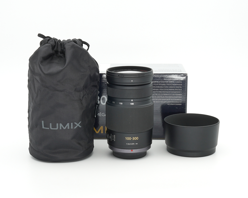 Panasonic Lumix G Vario 100-300mm 4.0-5.6 Mega O.I.S wie neu #49911**