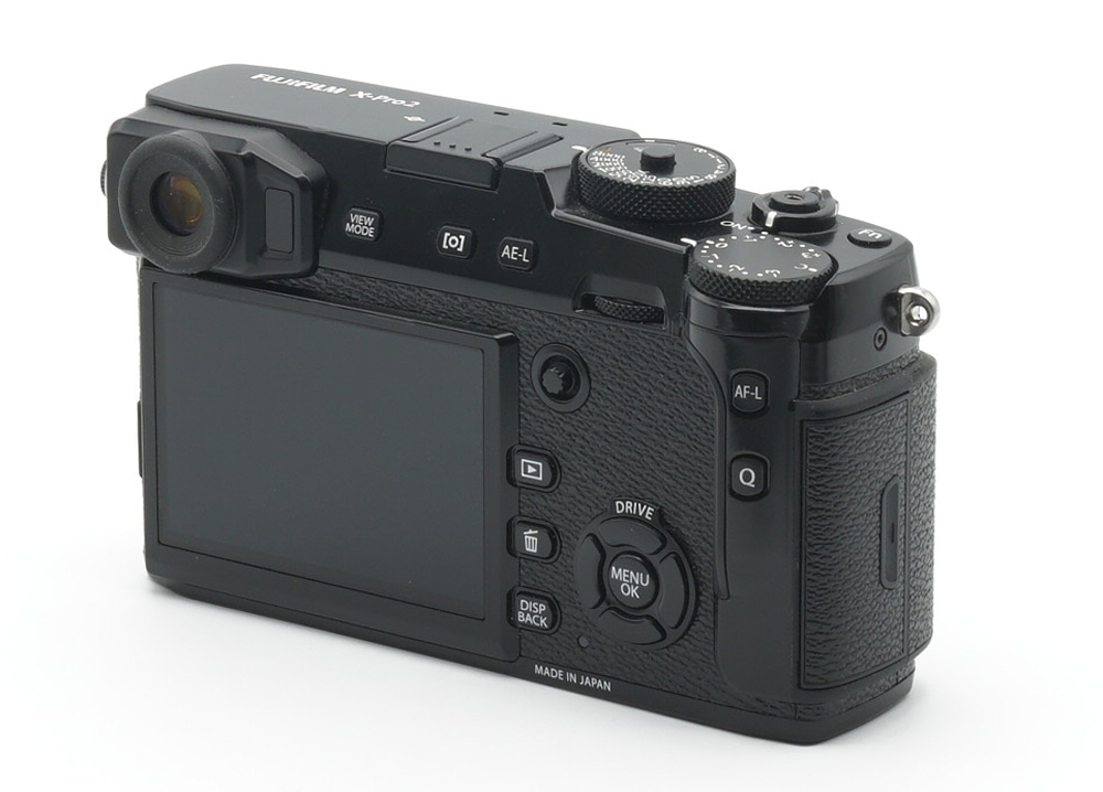 digitale Kamera, Spiegellose Kamera, schwarz, LCD-Bildschirm, Bedienknöpfe-Drehknopf
