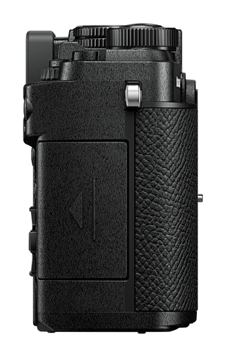 kamera, dslr, gehäuse, griff, schwarz