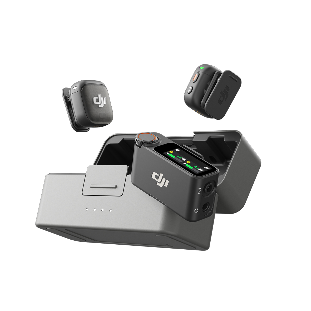 DJI MIC 3 (2 TX + 1 RX + Charging Case) 2 Sender+1