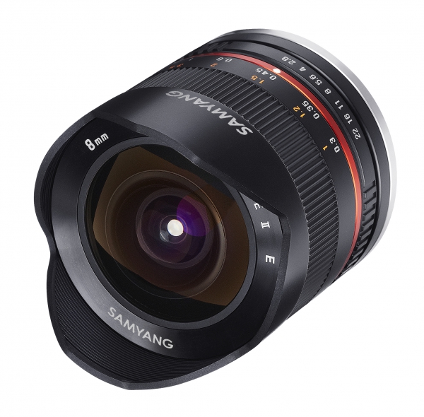 Samyang 8mm 2.8 Fisheye II APS-C für Fujifilm X-Mount