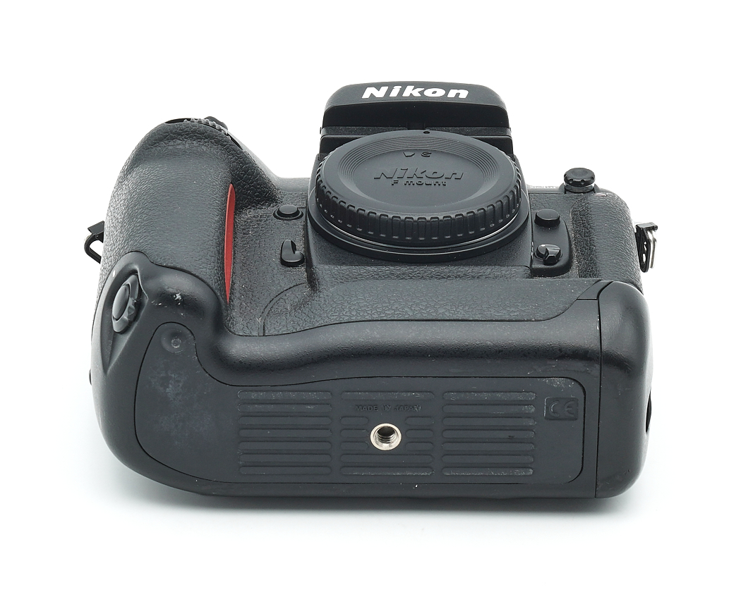 kamera, DSLR, Gehäuse, schwarz, Nikon