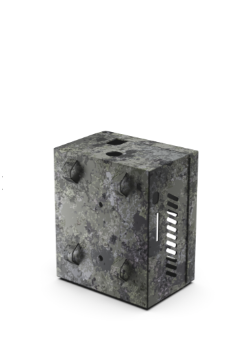stahlblock, Metallwürfel, Metallblock, Industrieblock, Texturstahl