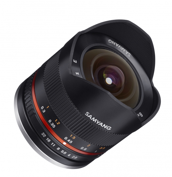 Samyang 8mm 2.8 Fisheye II APS-C für Fujifilm X-Mount