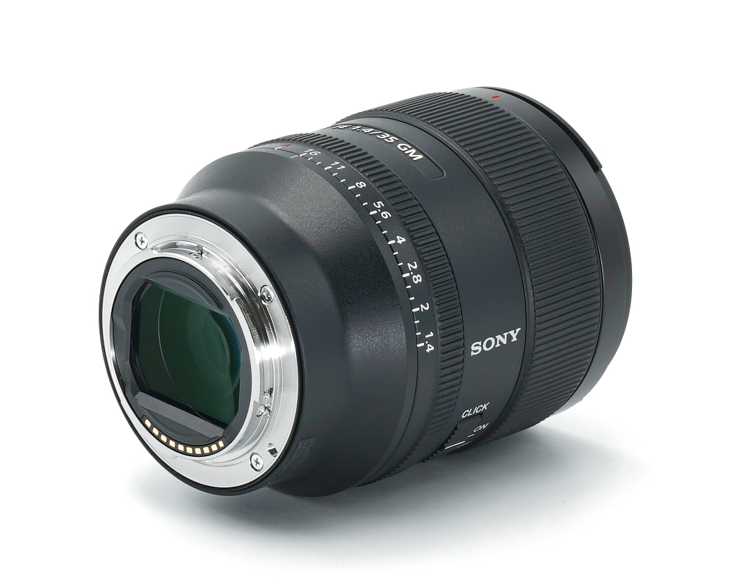objektiv, E-Mount,  Sony, Blendenmarkierungen, Metallfassung
