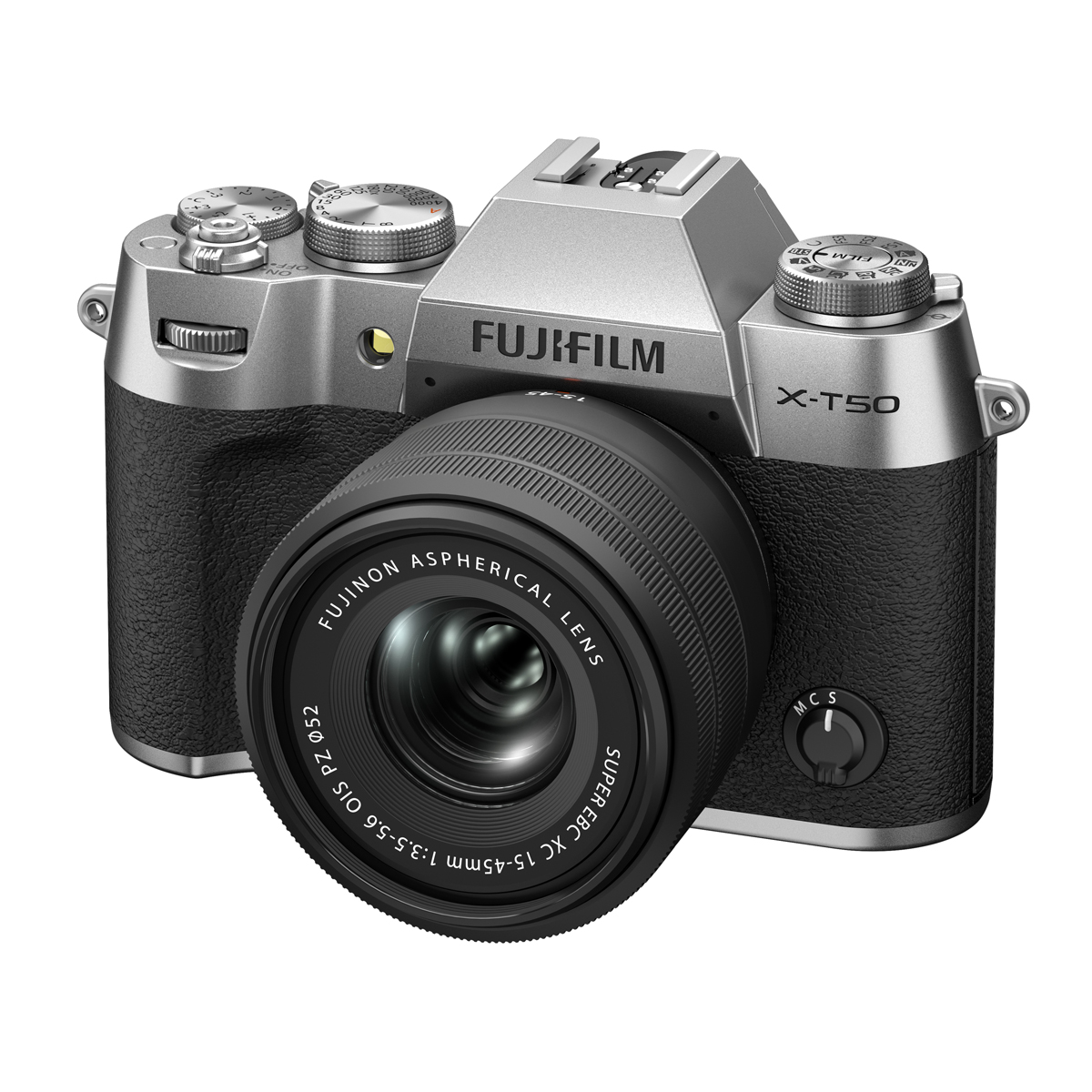 Fujifilm X-T50 silber + XC15-45mm 3.5-5.6 OIS PZ