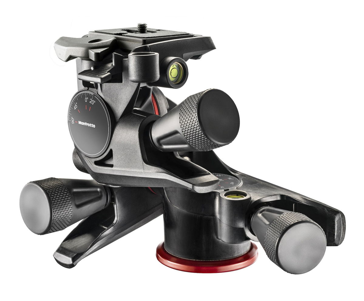 Manfrotto X-PRO Getriebeneiger mit 200PL Schnellwe