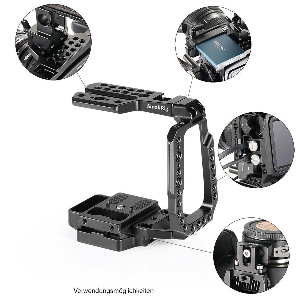 SmallRig 2255 Half-Cage QR für BMPCC 4K/6K