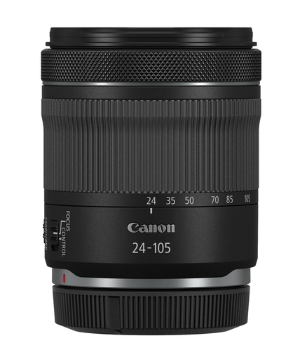 Objektiv, Canon Objektiv, 24-105mm, Vielseitige Brennweite, schwarzmetallisch