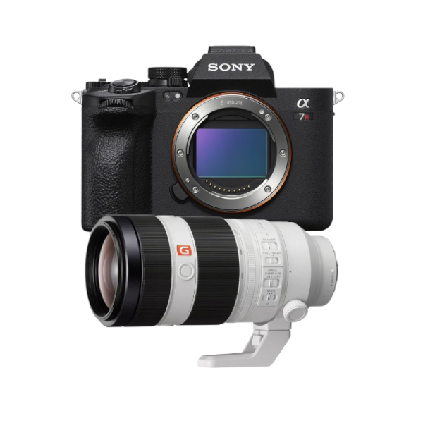 Sony Alpha 7R V + Sony FE SEL 100-400mm 4.5-5.6 GM OSS inkl. gratis Sony NP-FZ100 Akku