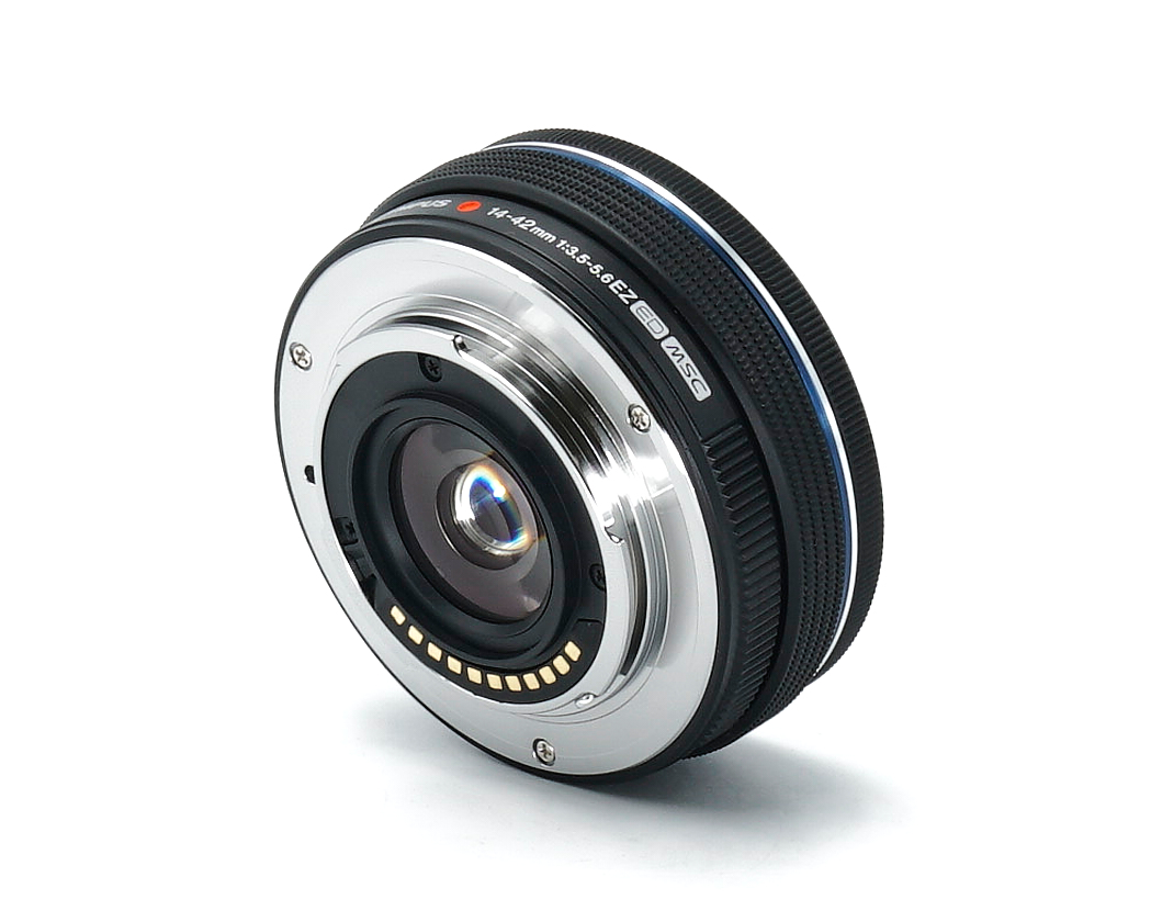 Olympus M.Zuiko Digital ED 14-42mm 3.5-5.6 EZ schwarz wie neu #X41164*