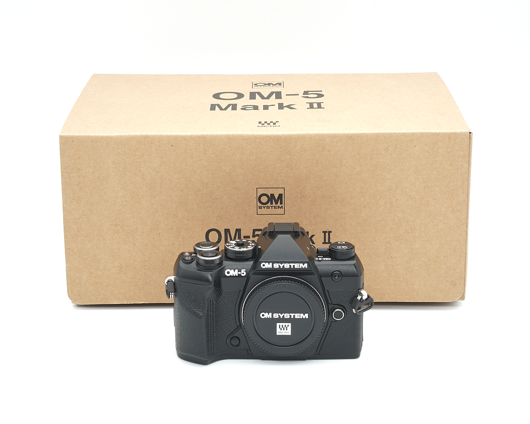 Kamera, DSLR, OM SYSTEM, Kamerakörper, Verpackung Box