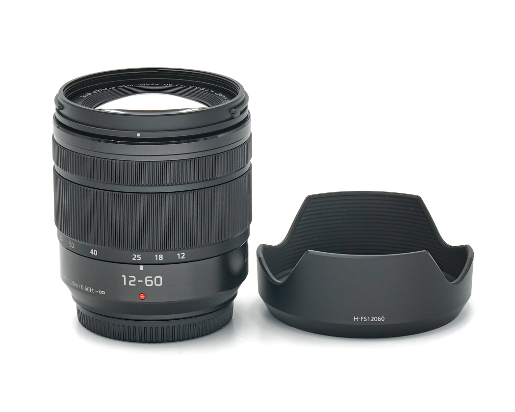 Panasonic Lumix G Vario 12-60mm 3.5-5.6 ASPH. Power O.I.S. NEU #*