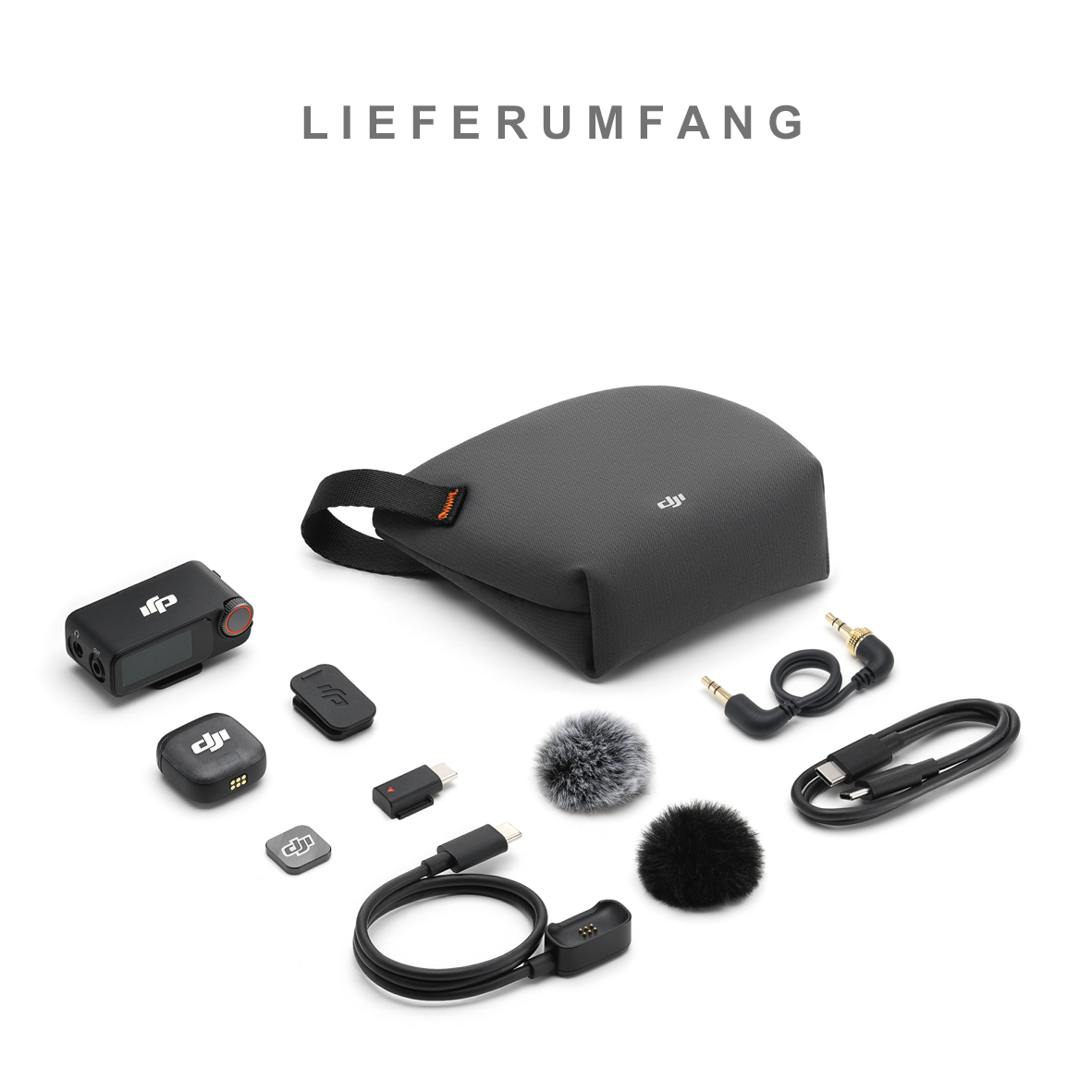 DJI MIC 3 (1 TX+1 RX) Funkmikrofonsystem