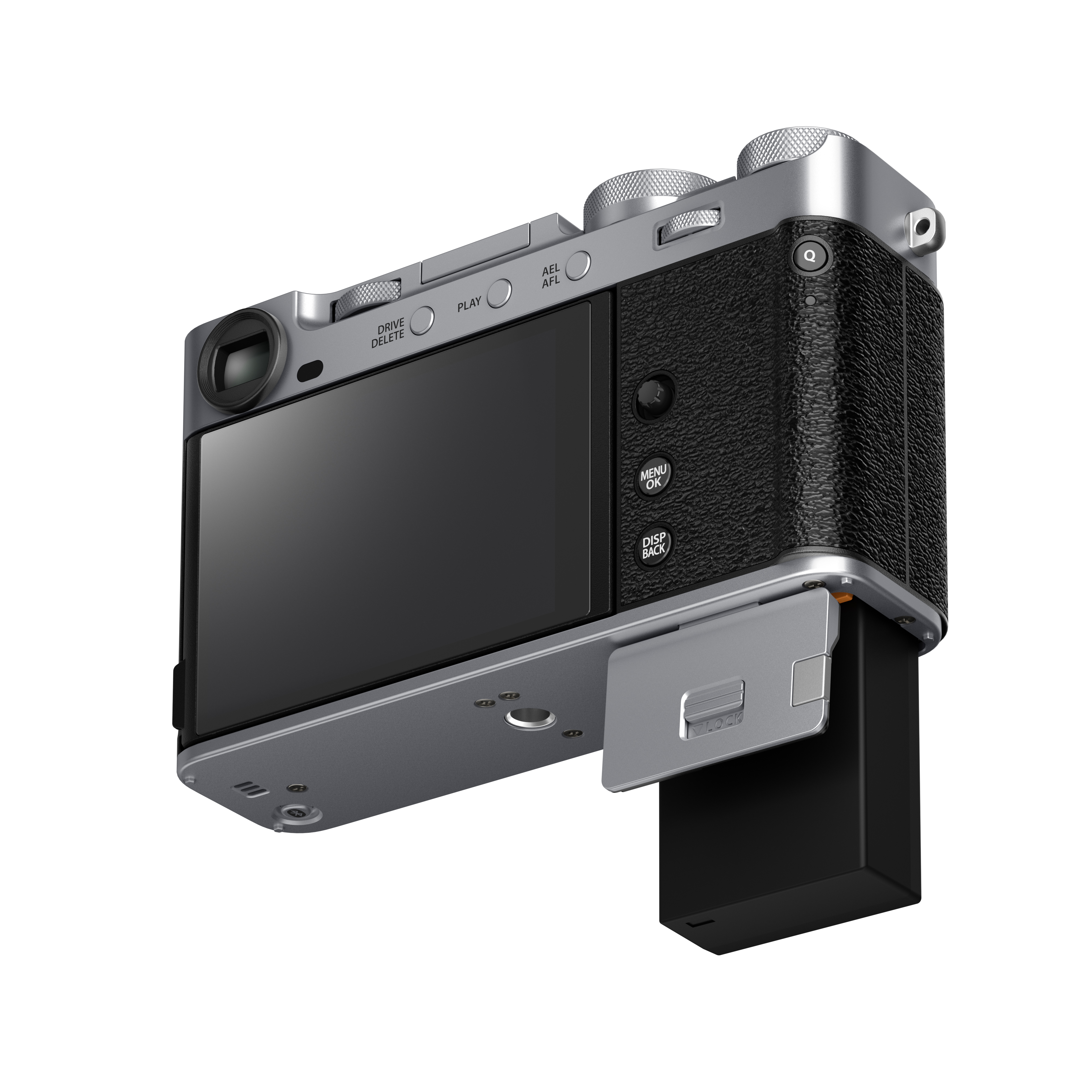 Fujifilm X-E5 silber + Voigtländer 256GB UHS-II ultraschnelle Speicherkarte