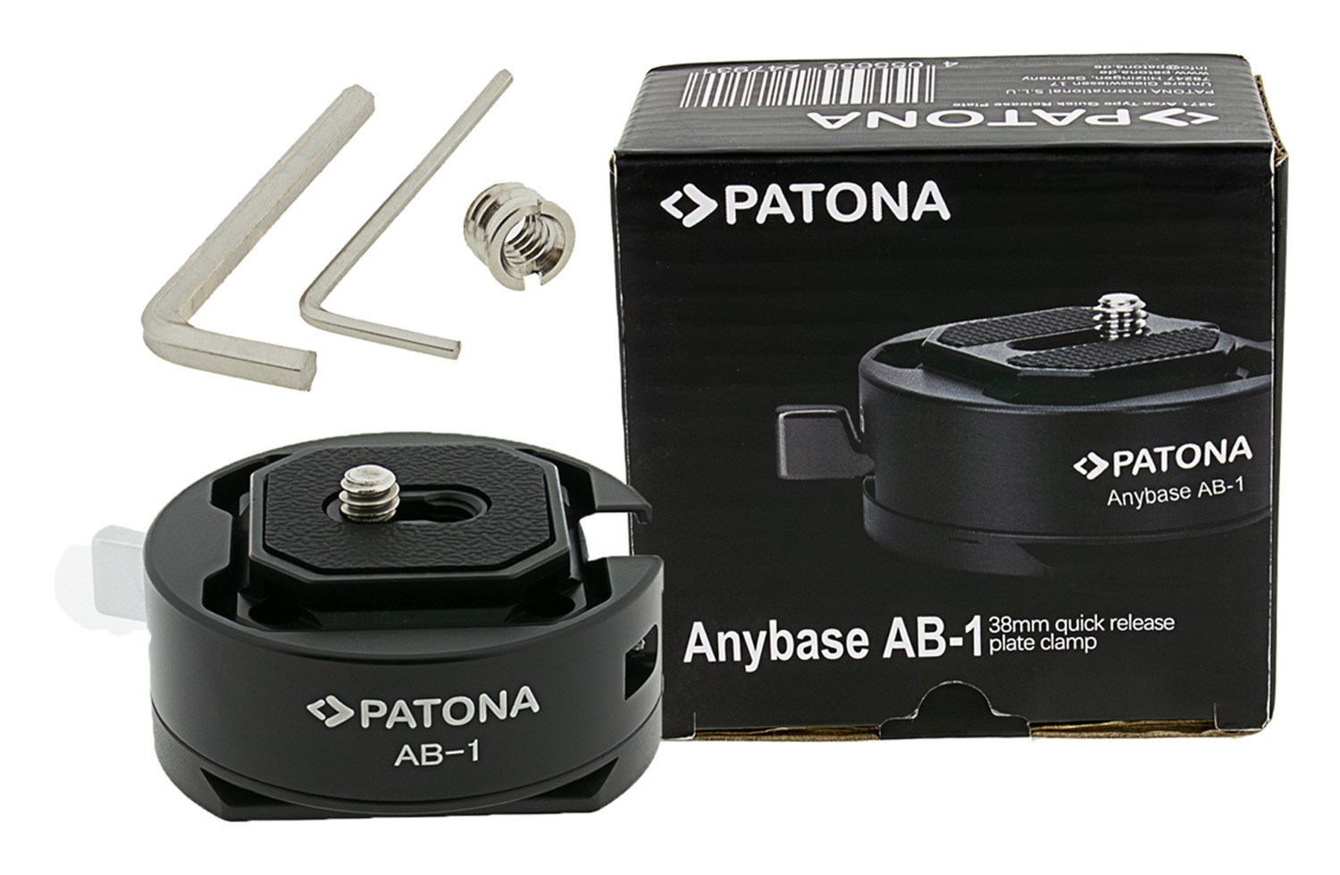 PATONA Arca Schnellwechselplatte mit Flip-Lock-Funktion