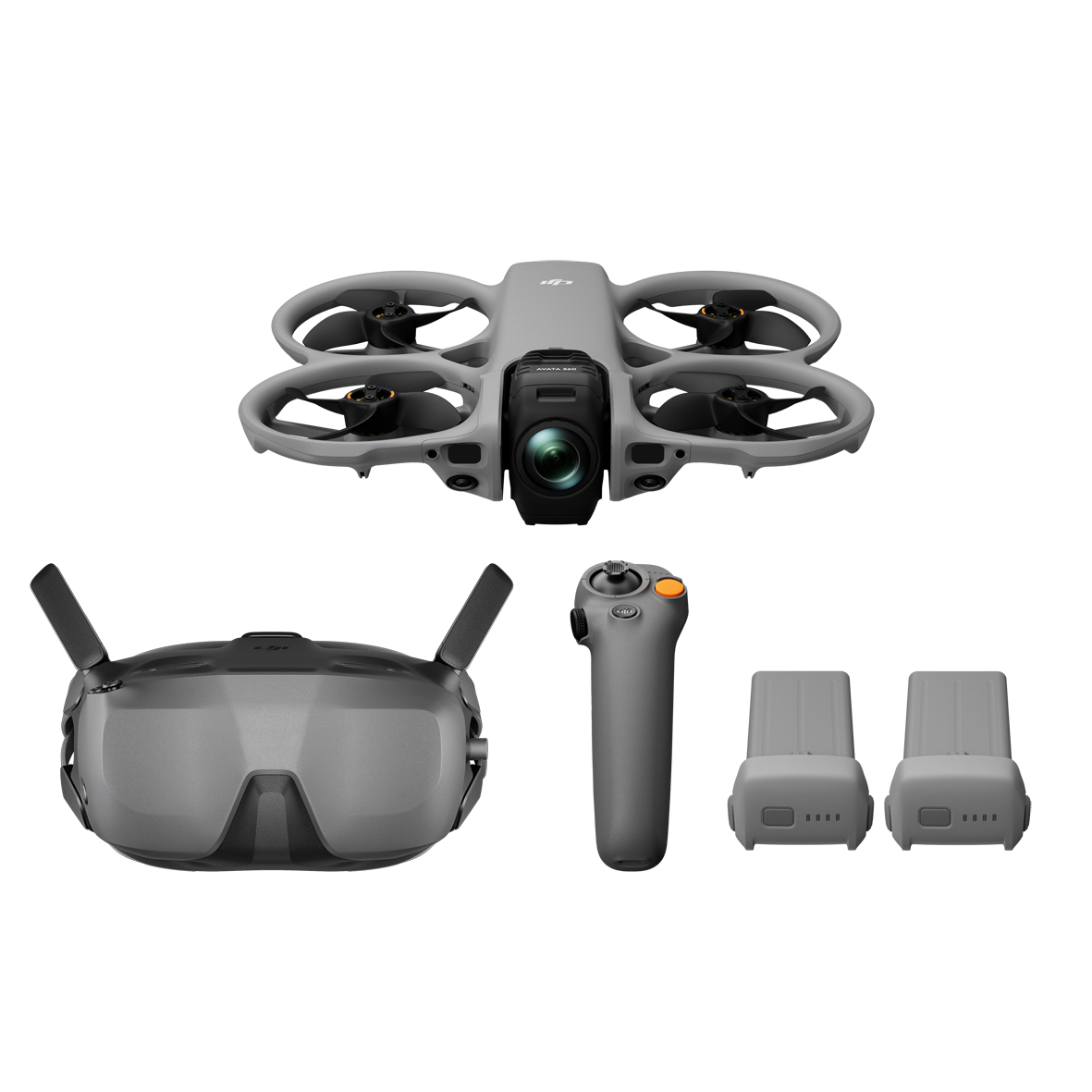 drohne, Quadcopter, Kamera, Gimbal, Batteriepack