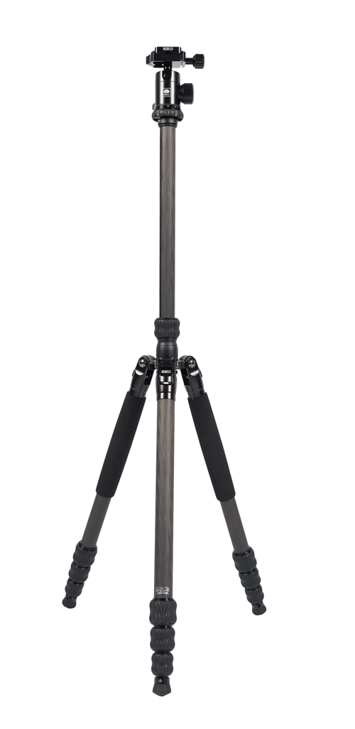 Sirui Traveler 7C Reise Drei-/Einbeinstativ Carbon mit Videokopf VA-5 schwarz