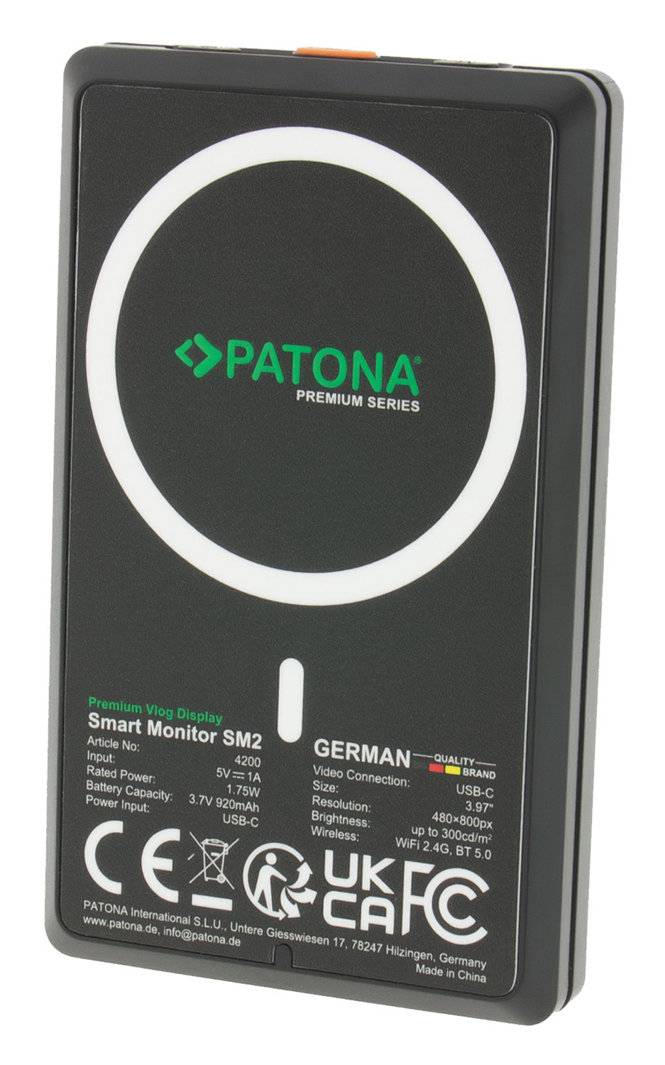 PATONA Premium Vlog Display Smart Monitor SM2