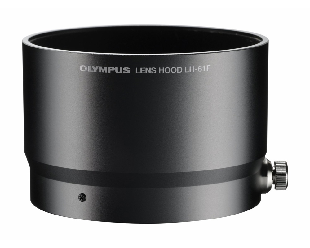 OM SYSTEM LH-61F Gegenlichtblende schwarz für M.Zuiko Digital ED 75mm 1.8