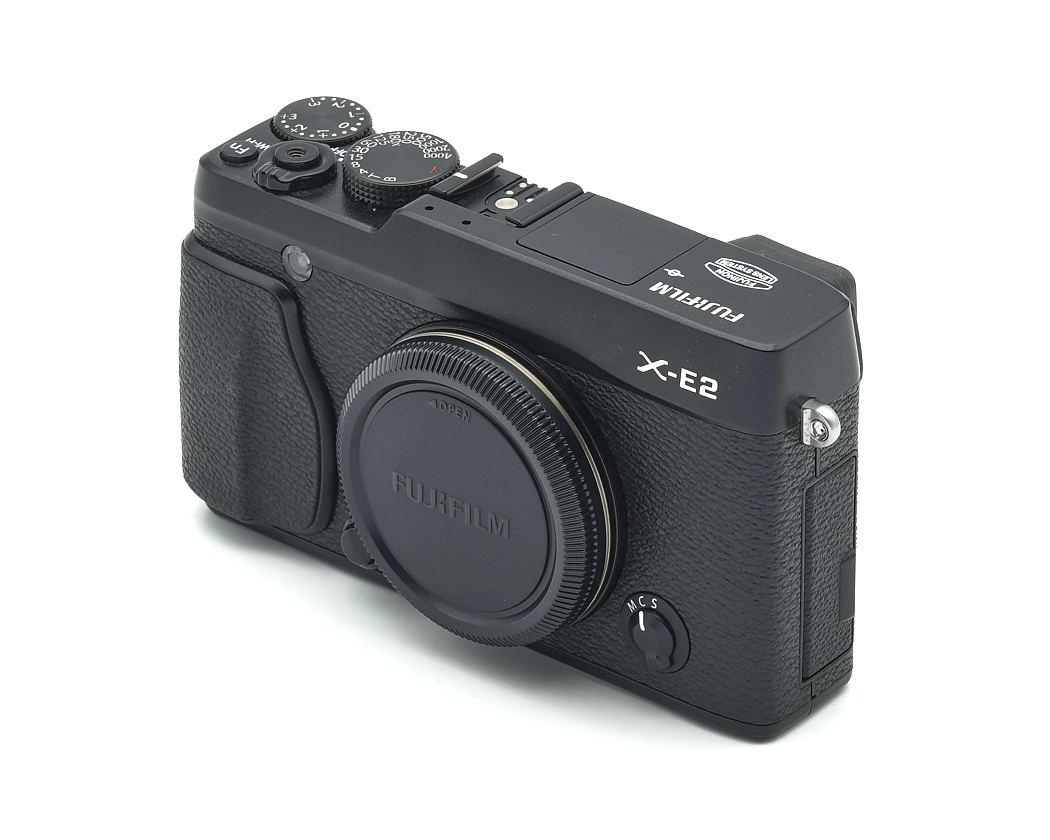 kamera, spiegellose,  Fujifilm X-E2, schwarz, objektivdeckel