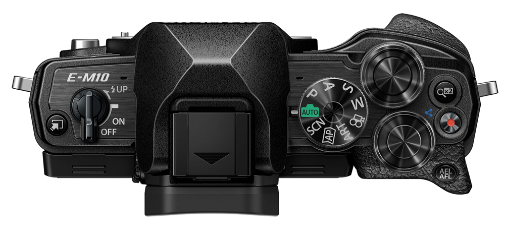 Olympus OM-D E-M10 Mark IV schwarz Gehäuse