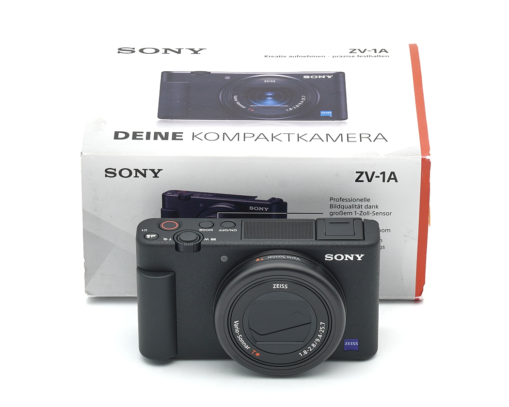 Kamera, Kompaktkamera, Zeiss-Objektiv, Digitale Kamera, Verpackung Box