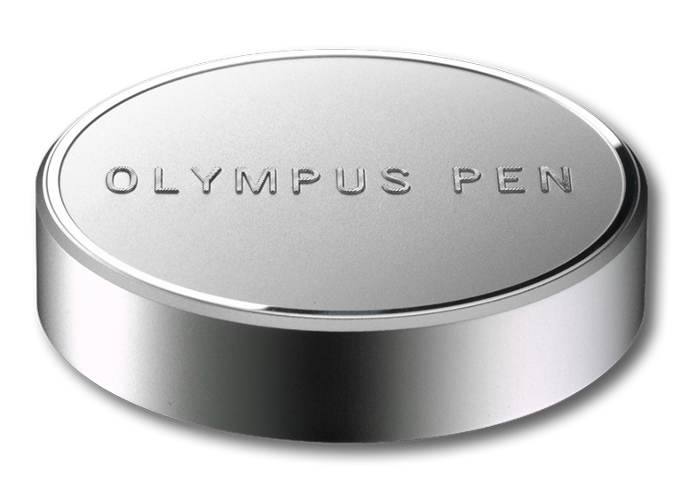 Olympus LC-48 Objektivdeckel silber für M.Zuiko Digital ED 12mm 2.0