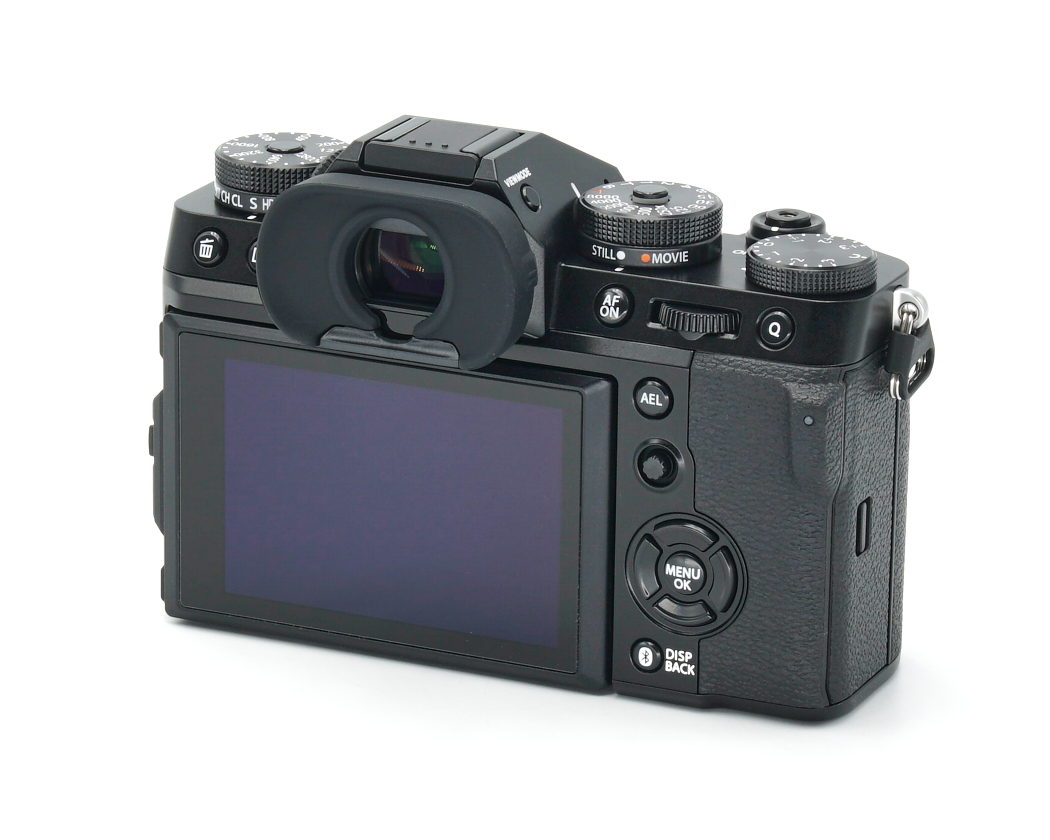 kamera, digital, Rückseite LCD, Sucher, Griff