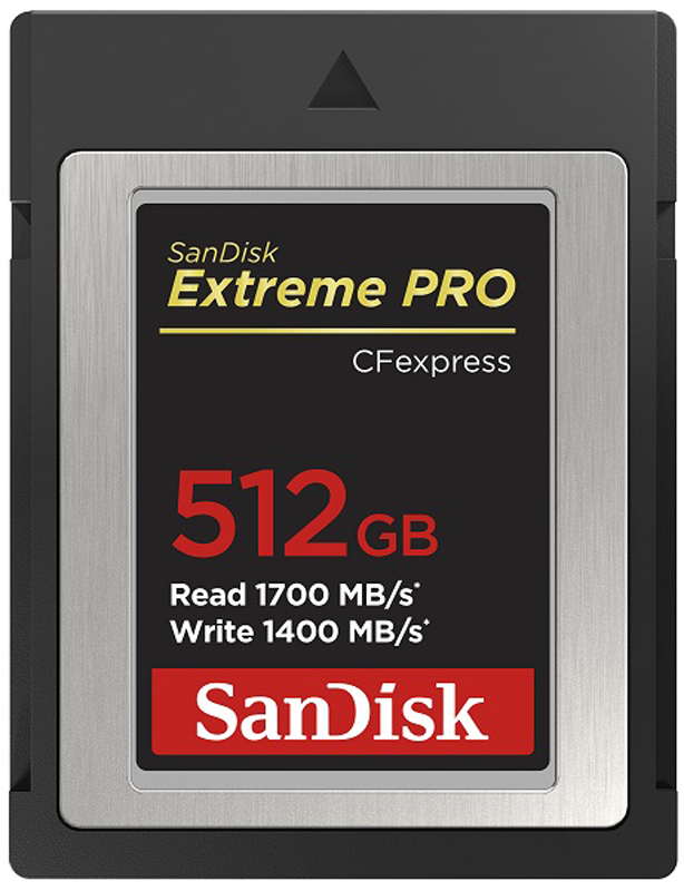 SanDisk ExtremePro CFexpress-Karte 512GB 1700MB/s Type B