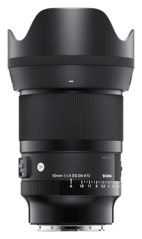 Sigma Art 50mm 1.4 DG DN für Sony E-Mount + V.M.C. Slim UV Filter 72mm