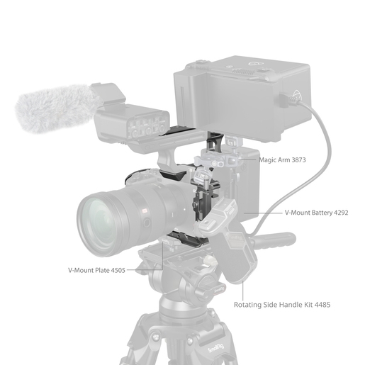 SmallRig 4771 HawkLock QR Advanced Cage Kit für Sony FX3 / FX30