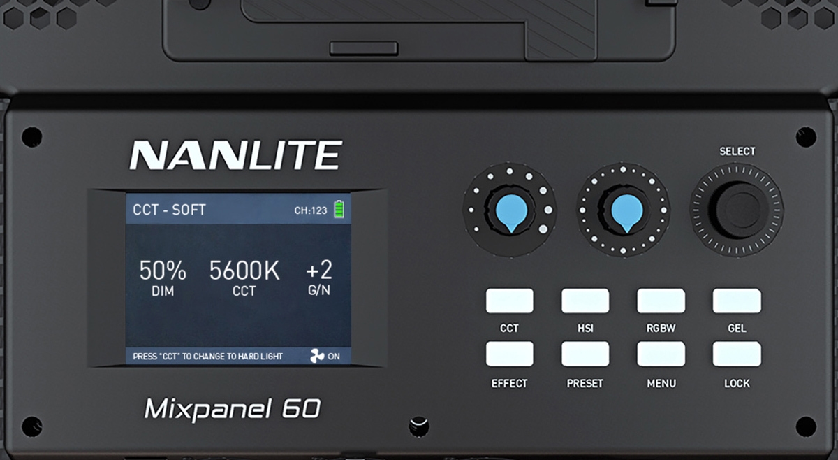 Nanlite MixPanel 150 RGBWW- Multifunktions-Flächenleuchte