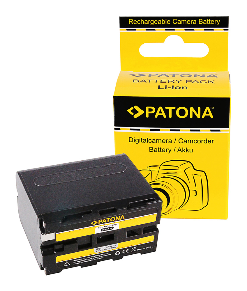 PATONA Hochleistungs LithIonen-Akku wie Sony NP-F970
