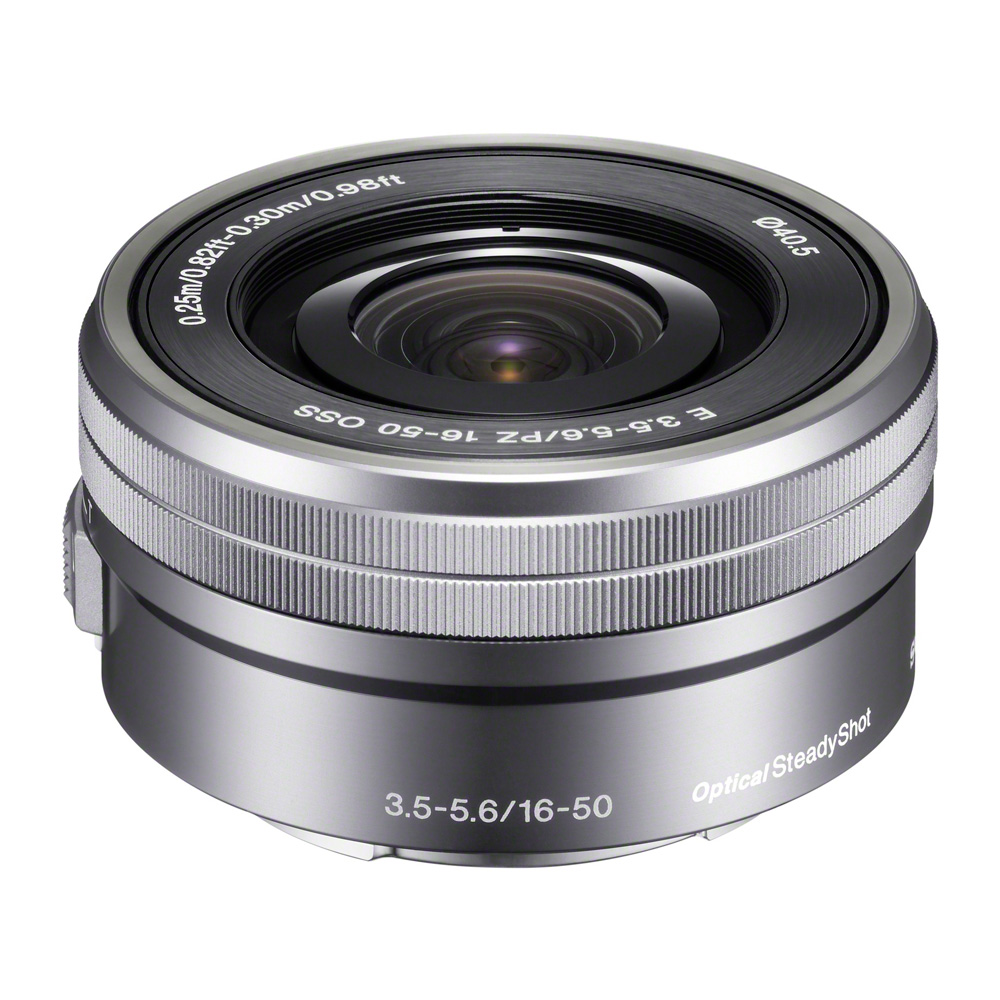 Sony SEL 16-50mm 3.5-5.6 OSS PZ silber (SELP1650) wie neu #X40683