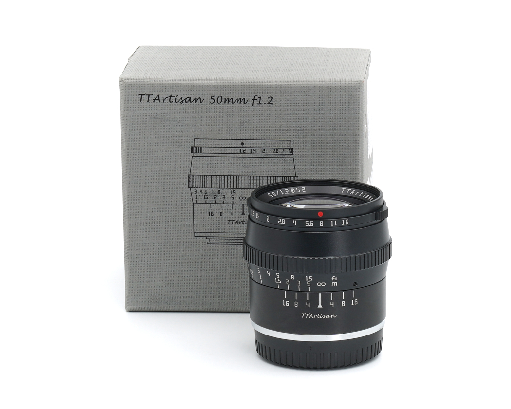 TTArtisan 50mm 1.2 schwarz für Fujifilm X-Mount Retoure #X41160**