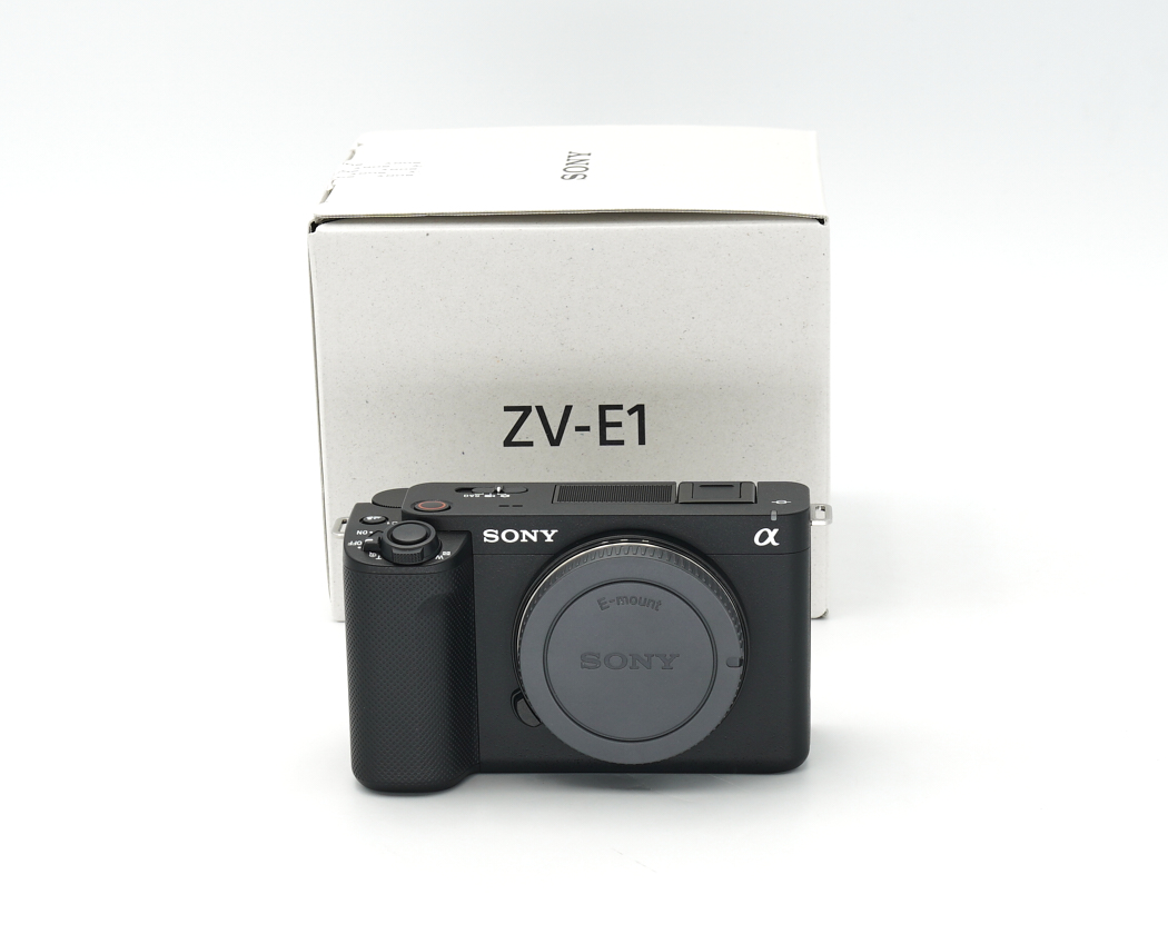 Spiegellose Kamera, Sony, schwarz, wechselobjektiv, ZV-E1
