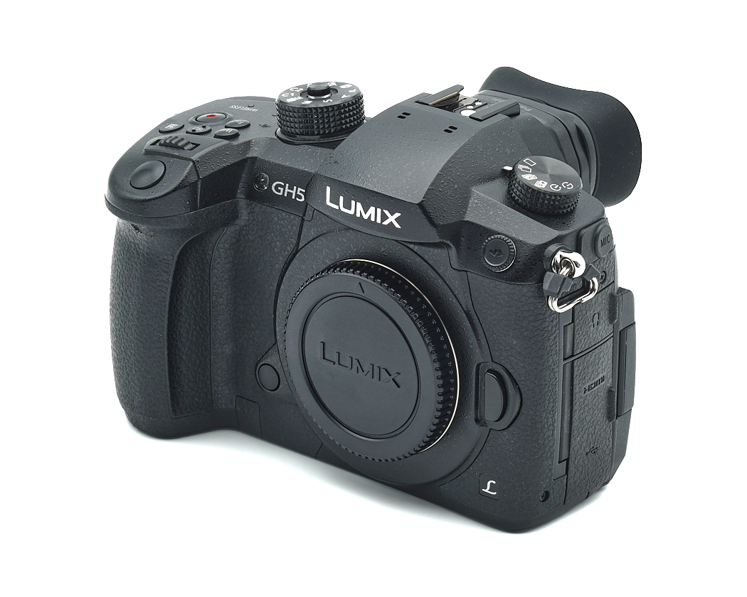 kamera, digital, Lumix, GH5, schwarz