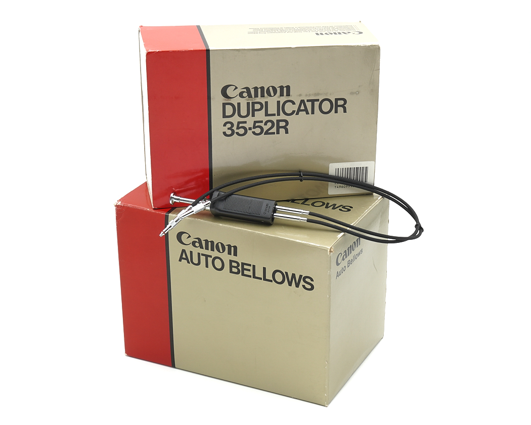 Kamera, Objektiv, Box, Canon Auto Bellows, Verpackung