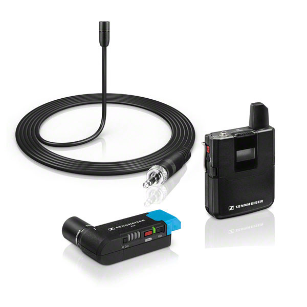 Sennheiser AVX-ME2-3-EU Lavaliermikrofon Set, schwarz