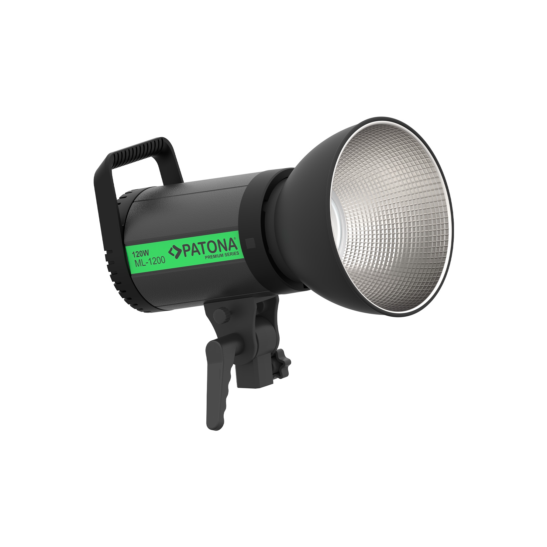 PATONA Premium LED professionelles Fotolicht Videolicht LED 120W COB ML-1200 inkl. Tragetasche