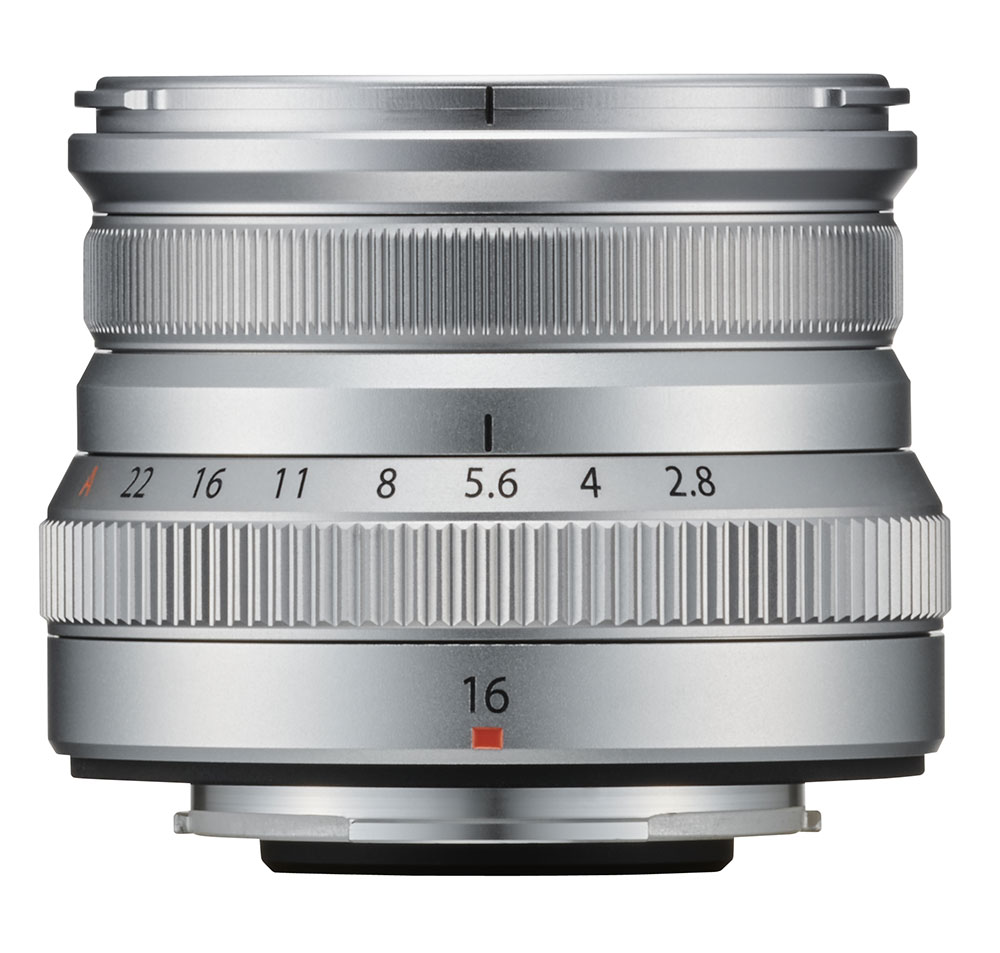 Fujifilm Fujinon XF16mm 2.8 R WR silber