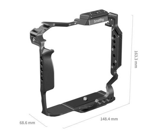 SmallRig 5147 Cage für Panasonic LUMIX S1R II/S5 II/S5 IIX/G9 II mit Batterie Grip