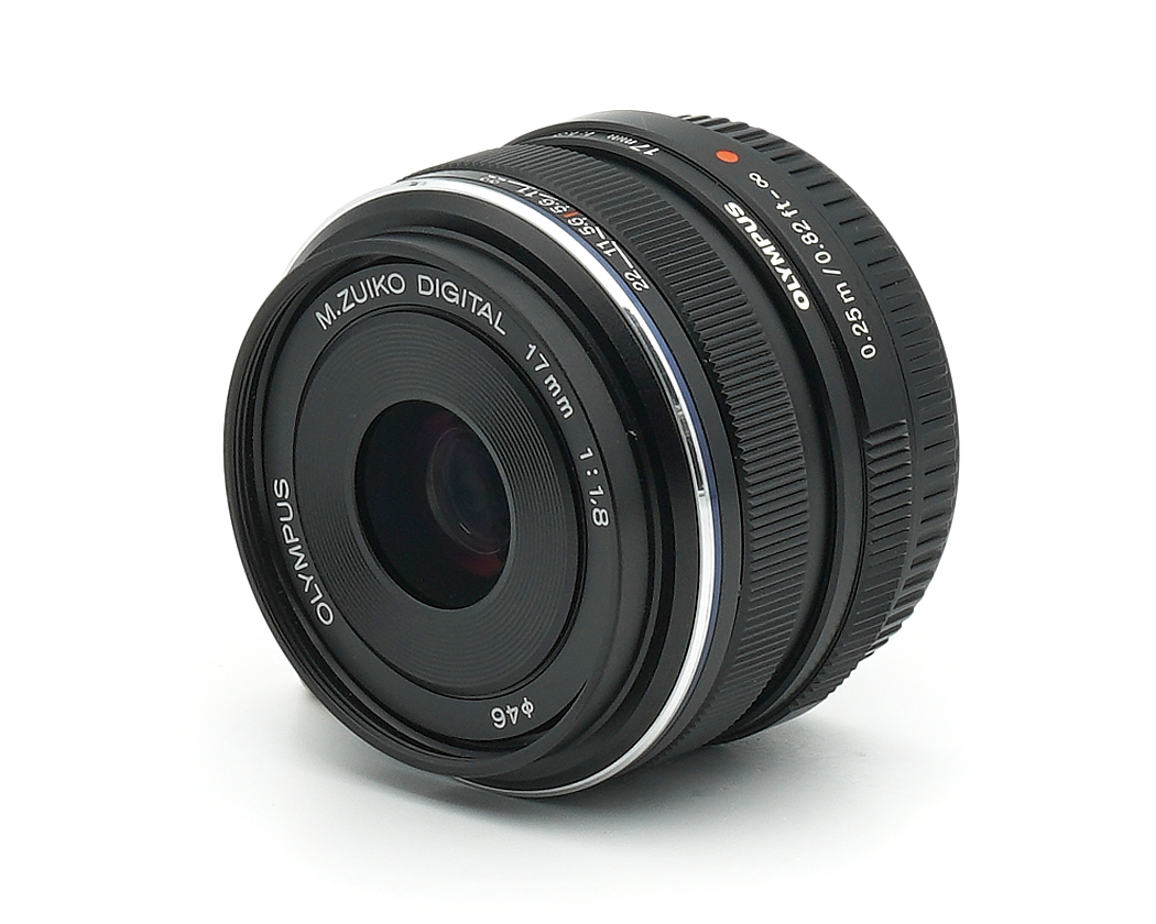 Kameraobjektiv, OM-D Objektiv, M.Zuiko Digital, 1:1,8, nahe Fokus 0,25 m