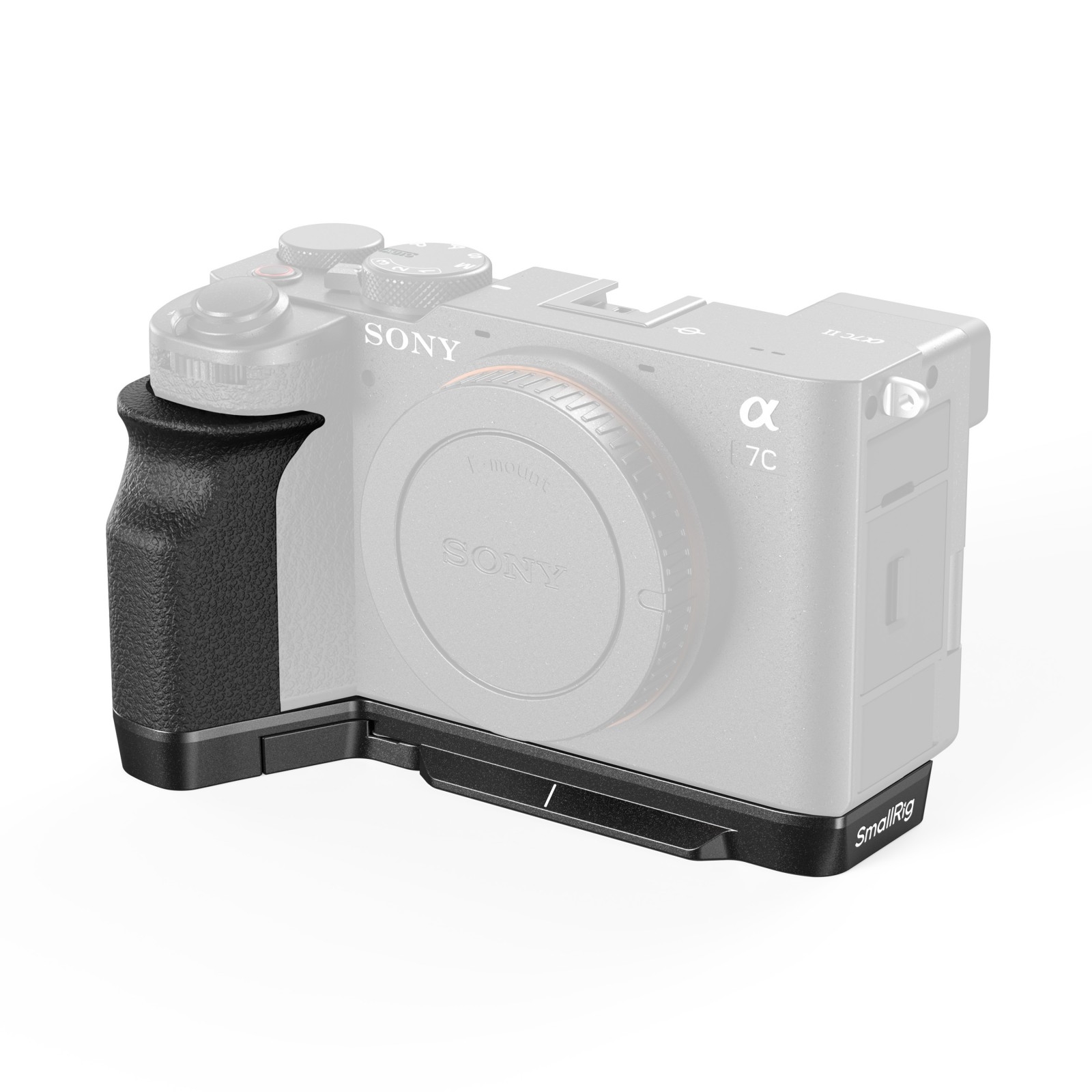 kamera, spiegellos, Sony A7C, Griff, kompakt