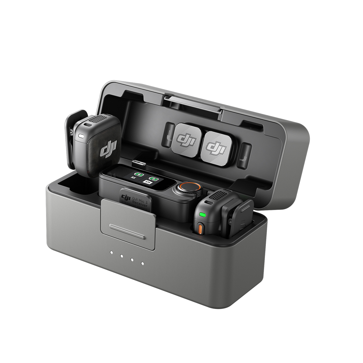 DJI MIC 3 (2 TX + 1 RX + Charging Case) 2 Sender+1